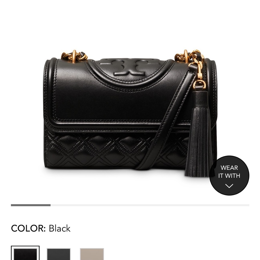 Tory Burch Medium Fleming Quilted Convertible Shoulder Bag